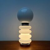 Space age glass table lamp from the mid-century by Carlo Nason for JBS, 1960s.