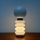Space age glass table lamp from the mid-century by Carlo Nason for JBS, 1960s.