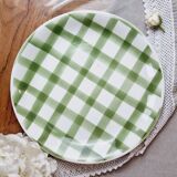 Set of 11 dessert plates and 1 Moulin des Loups dish