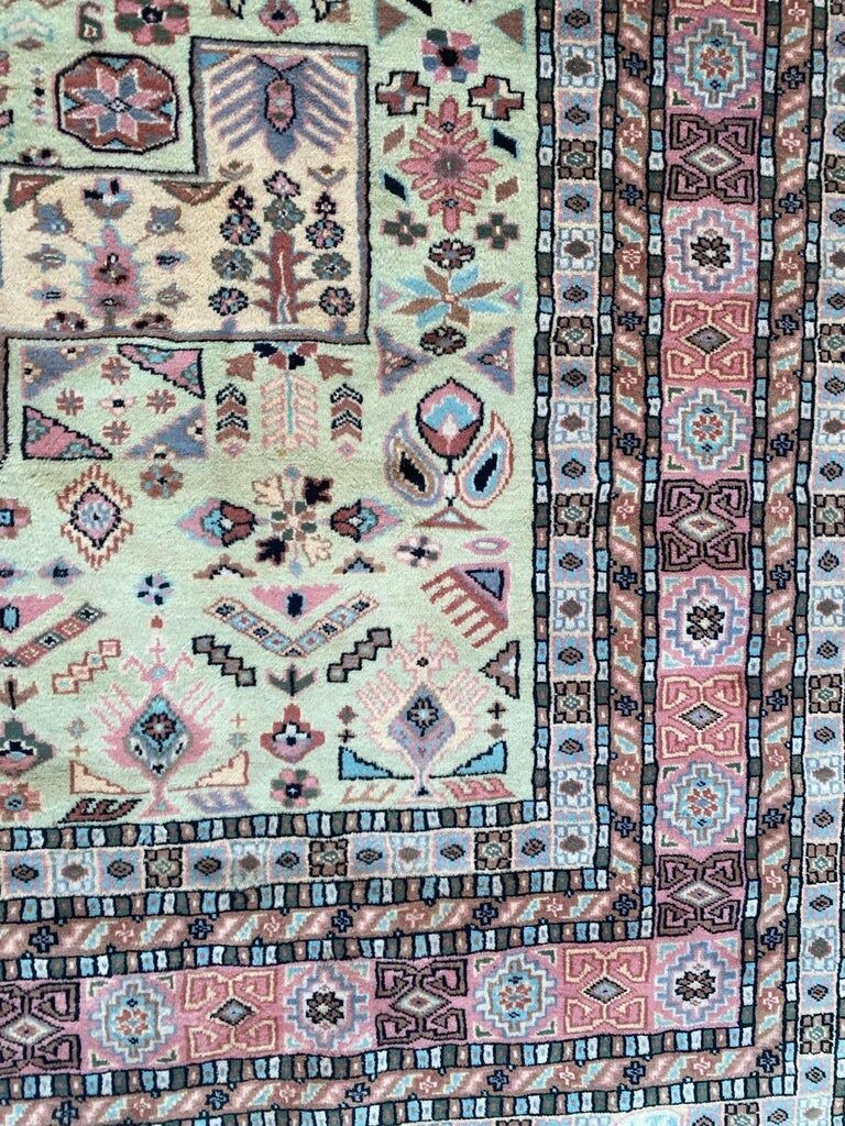 Vintage Pakistani geometric rugs