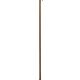 Holtkotter Bronze color swing arm floor lamp Germany 1980s