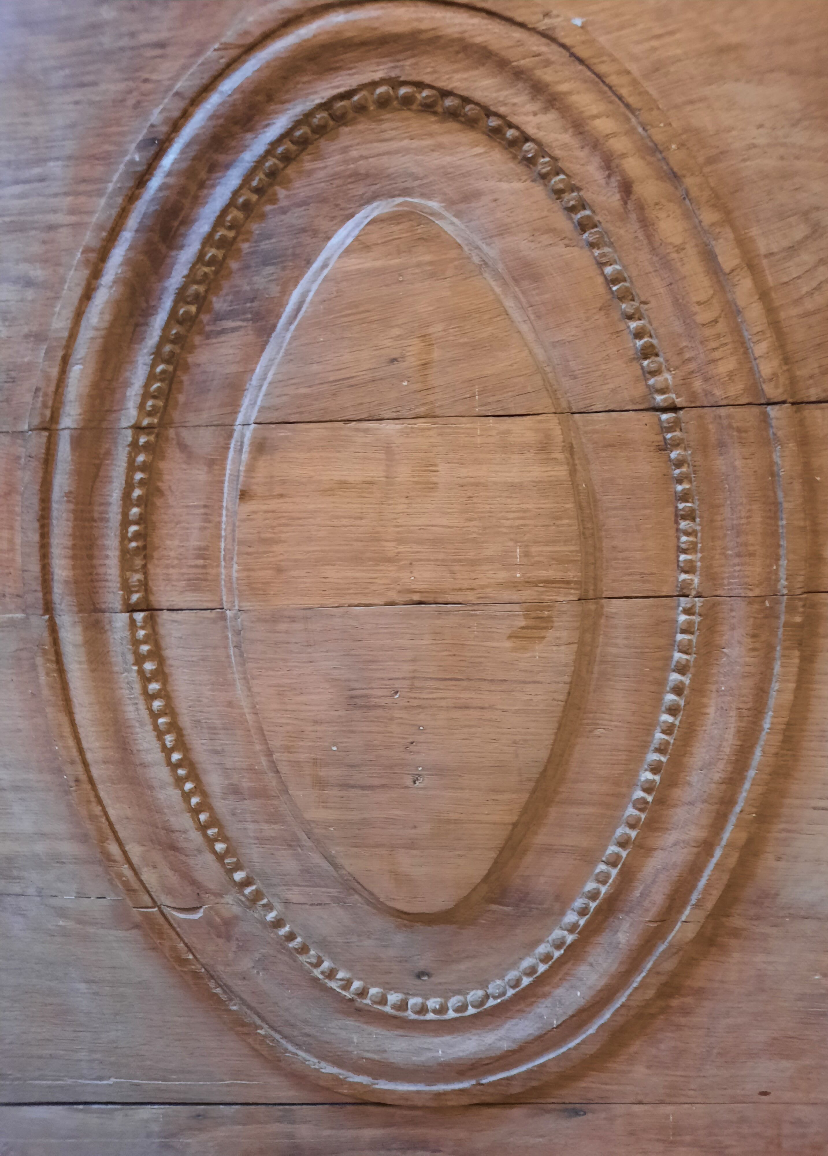 Carved panel of a medallion