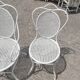 Salon de jardin fer forgé