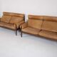 Leather living room set by Durlet