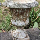 Pair of antique Medici stone vases