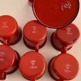 Enamelled sheet metal coffee maker, 1960