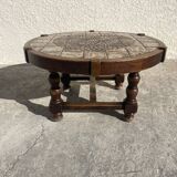 Coffee table signed Barrois