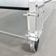 Lucite and smoked glass trolley | 1970s