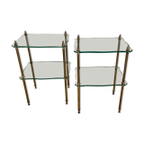 Pair of neo classic side tables, 1970s