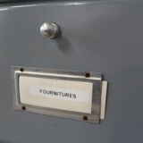 Metal flapper binder