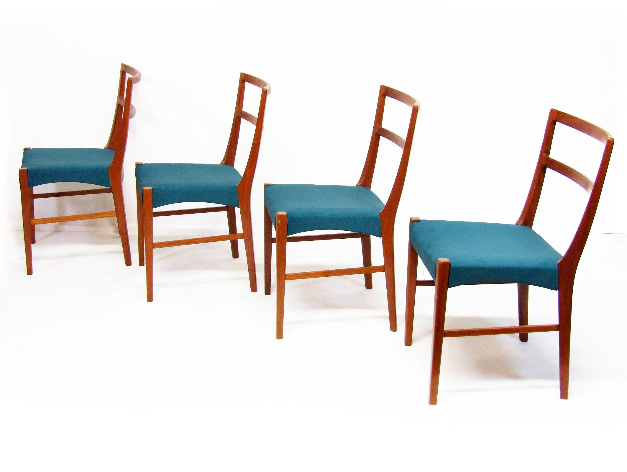 Four 1960s Danish Dining Chairs by Johannes Andersen for Bernhard Pedersen