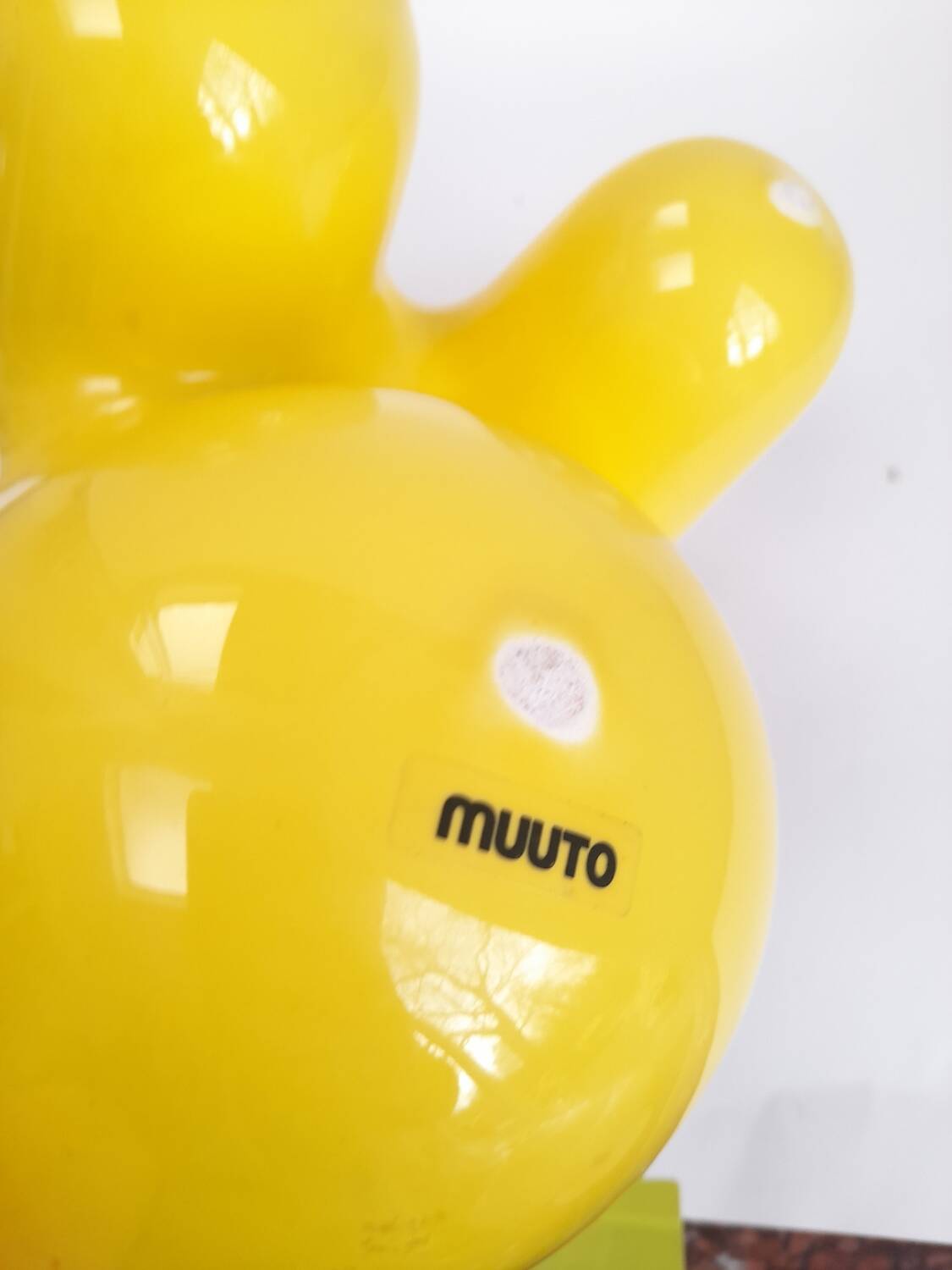 Yellow Vitamin fruit bowl by Muuto