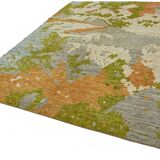 Handwoven Turkish Rustic 250 cm x 294 cm Multicolor Wool Carpet