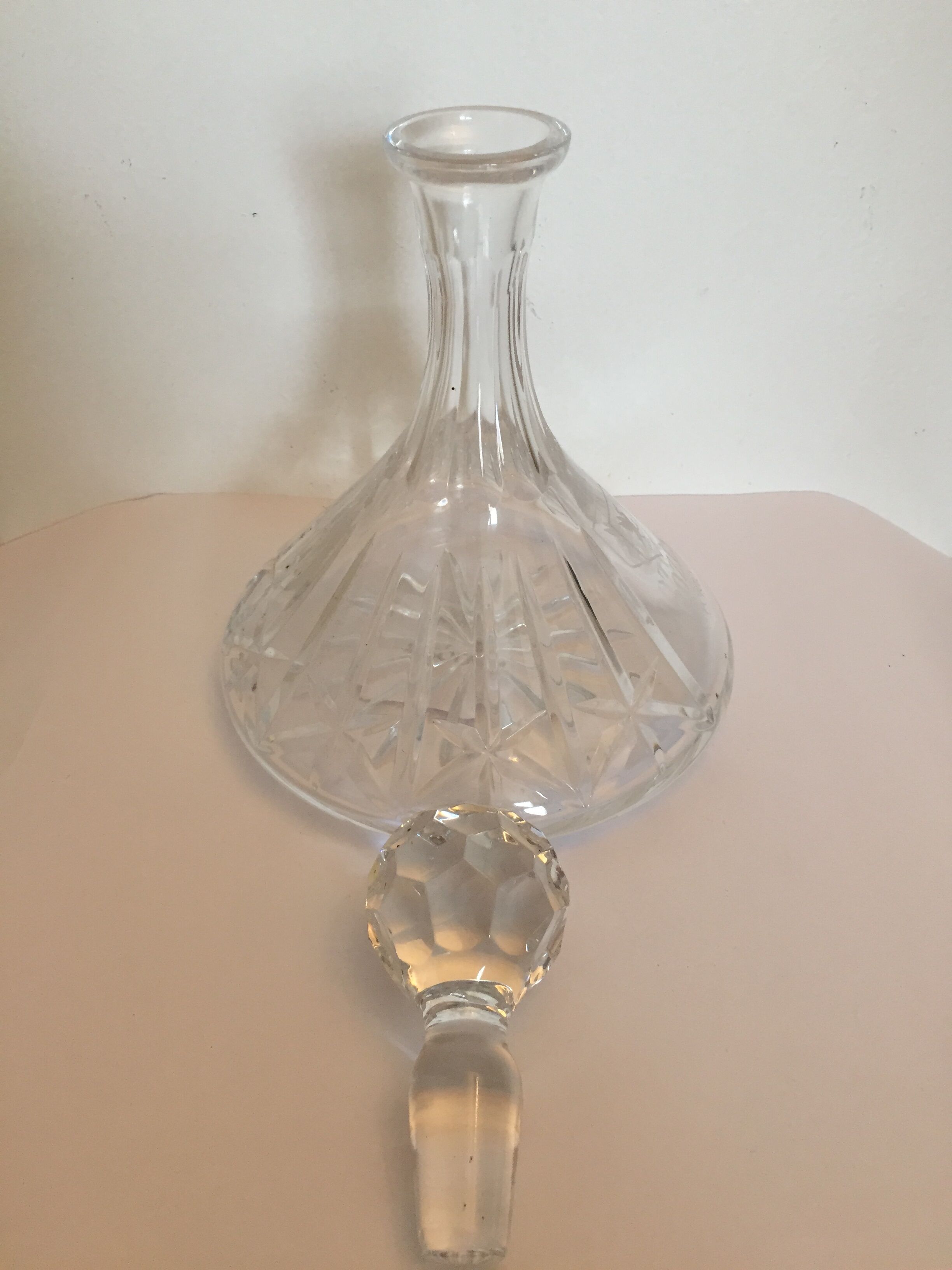 Carafe en cristal