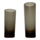 Vintage German Glass Vases Fortuna Line by Rosenthal, Set of 2