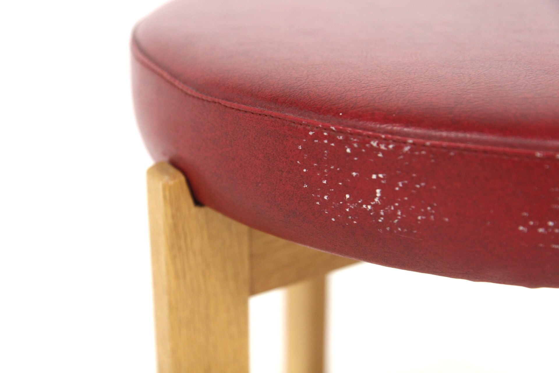 Tabouret scandinave en chêne, Suède, 1960