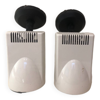 Pair of Lita wall lights, 1980