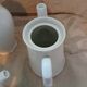 Set of 3 antique teapots/coffee pots