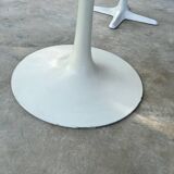 Arkana tulip table and chair set by Maurice Bruke