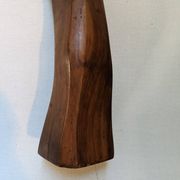 Vintage 1960s olive wood pepper mill