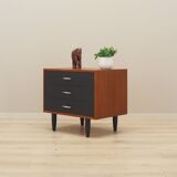 Commode en teck, design danois, années 1970