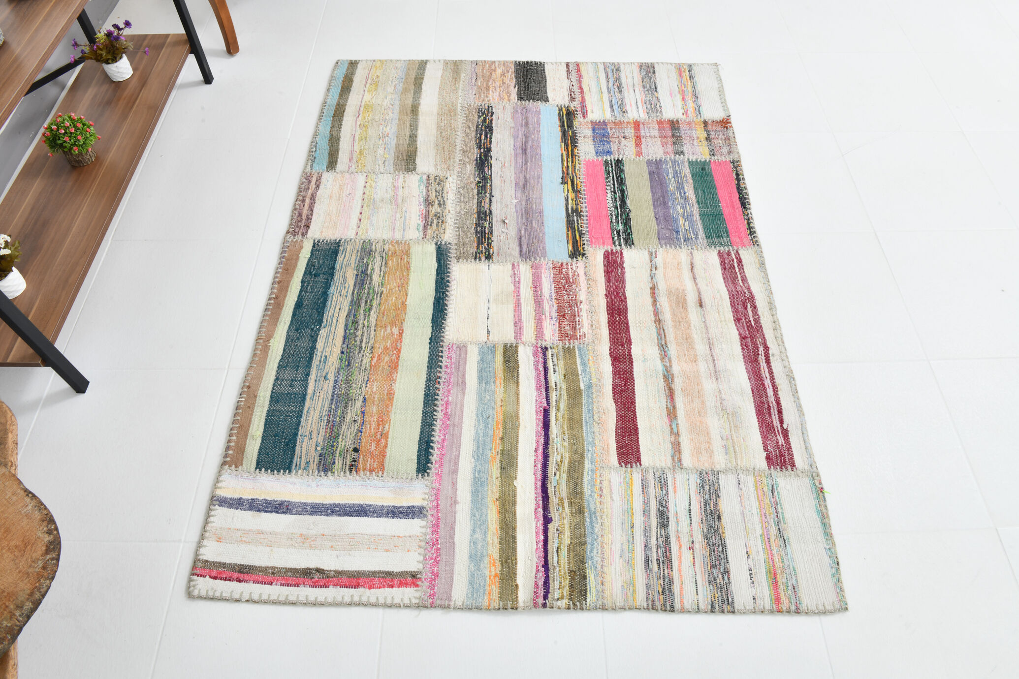 Tapis vintage, 124x170cm