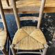 Lot 6 chaises paillées fin 19 eme