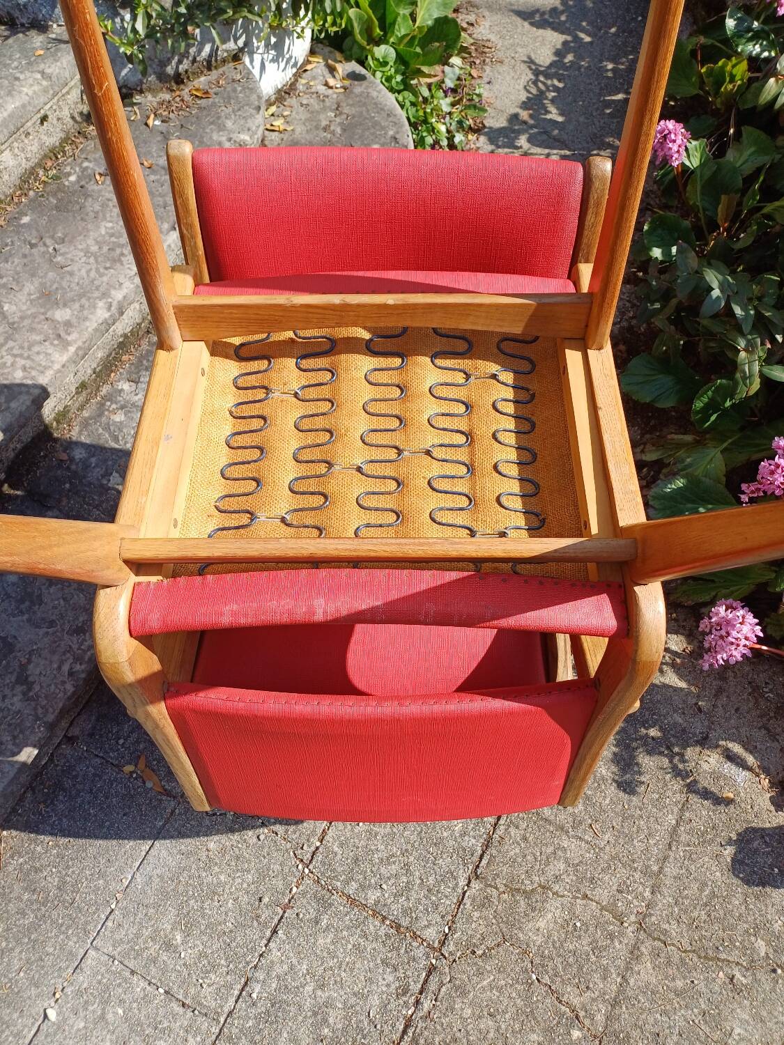 Pair of vintage armchairs