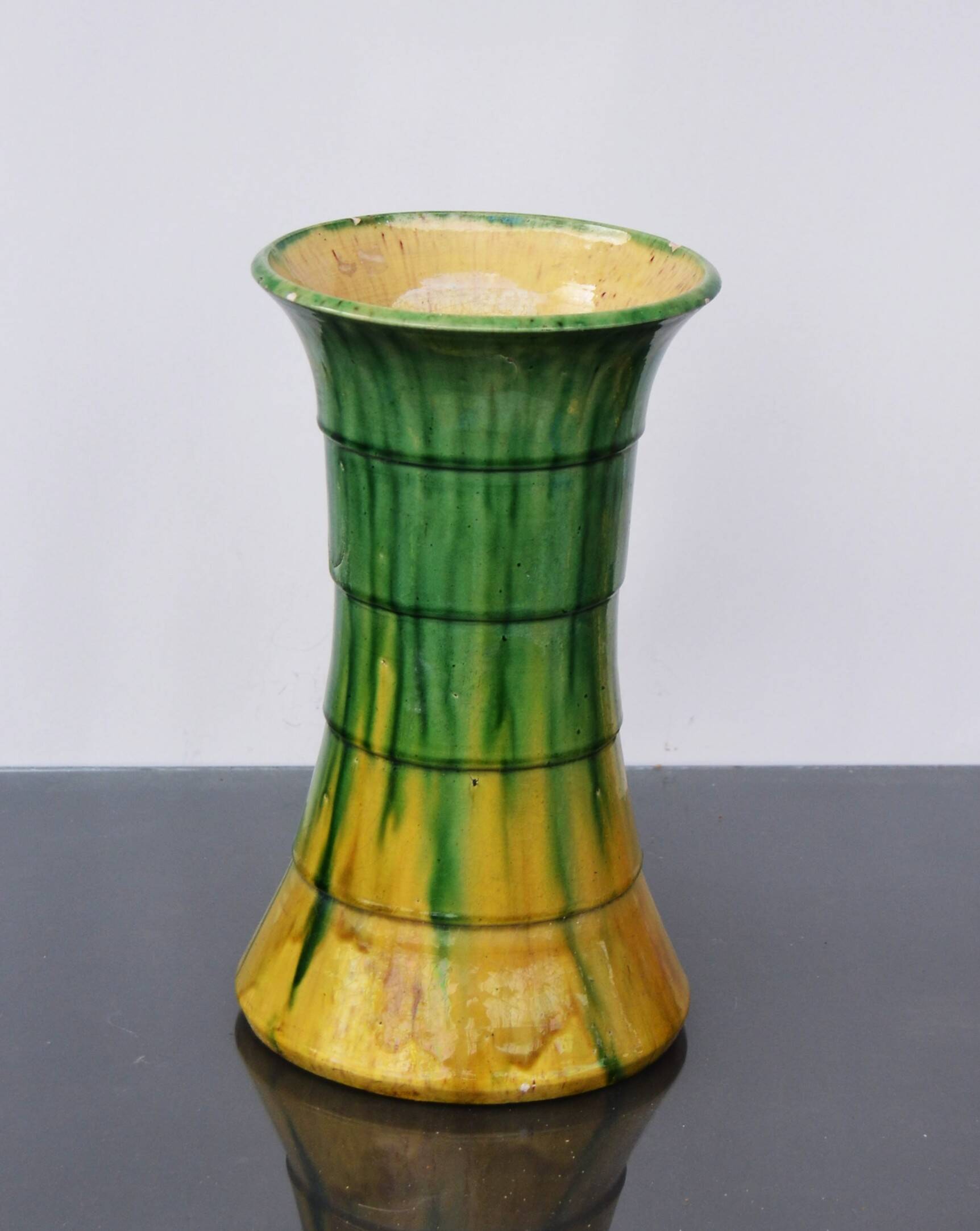 Vase made of glazed ceramic in the first quarter of the 20th century - Flemish - Belgium Thulin