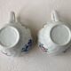 2 tasses et sous-tasses Churchill fleurs Rosetta