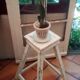 Wooden workshop top stool