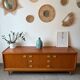 Vintage teak enfilade from the 1960s.