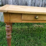 Cherry farm table