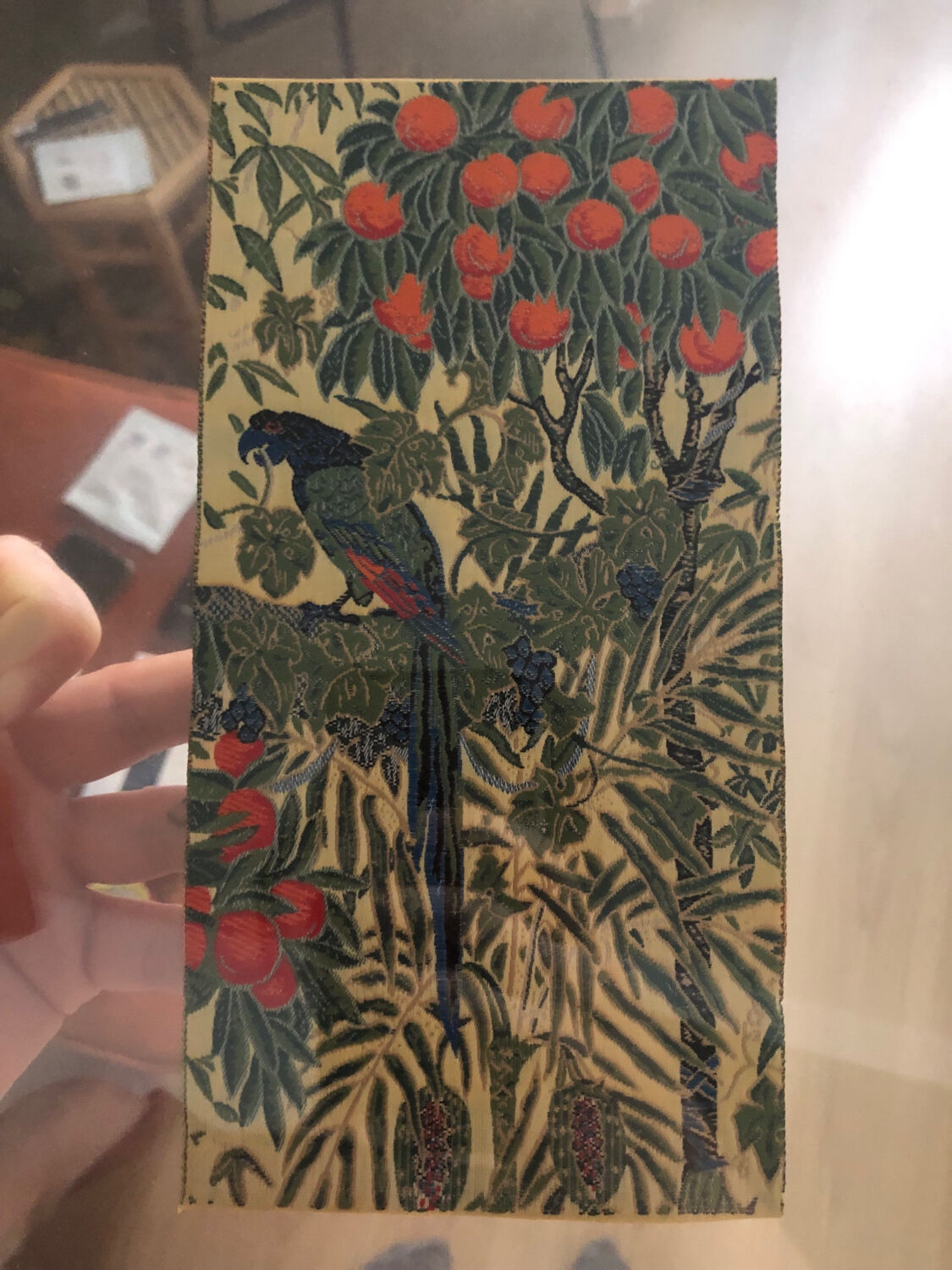 Framed tapestry