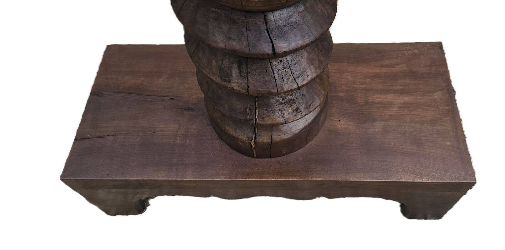 Large press screw column