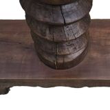 Large press screw column