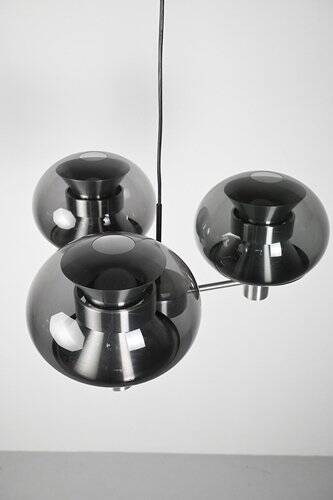 Space Age Pendant Light in Metal