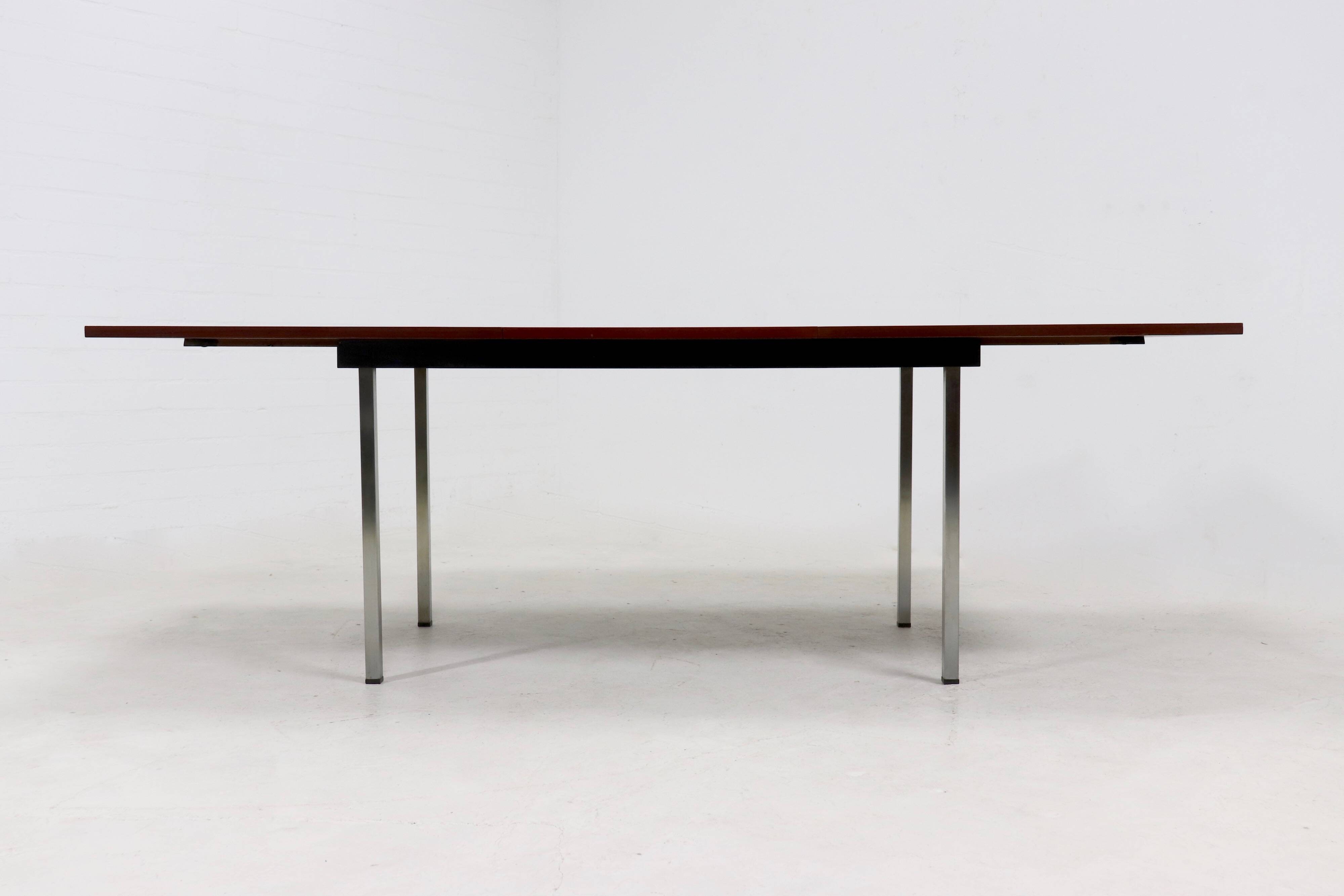 Extendable dining table by Alfred Hendrickx for Belform Belgium 1960s