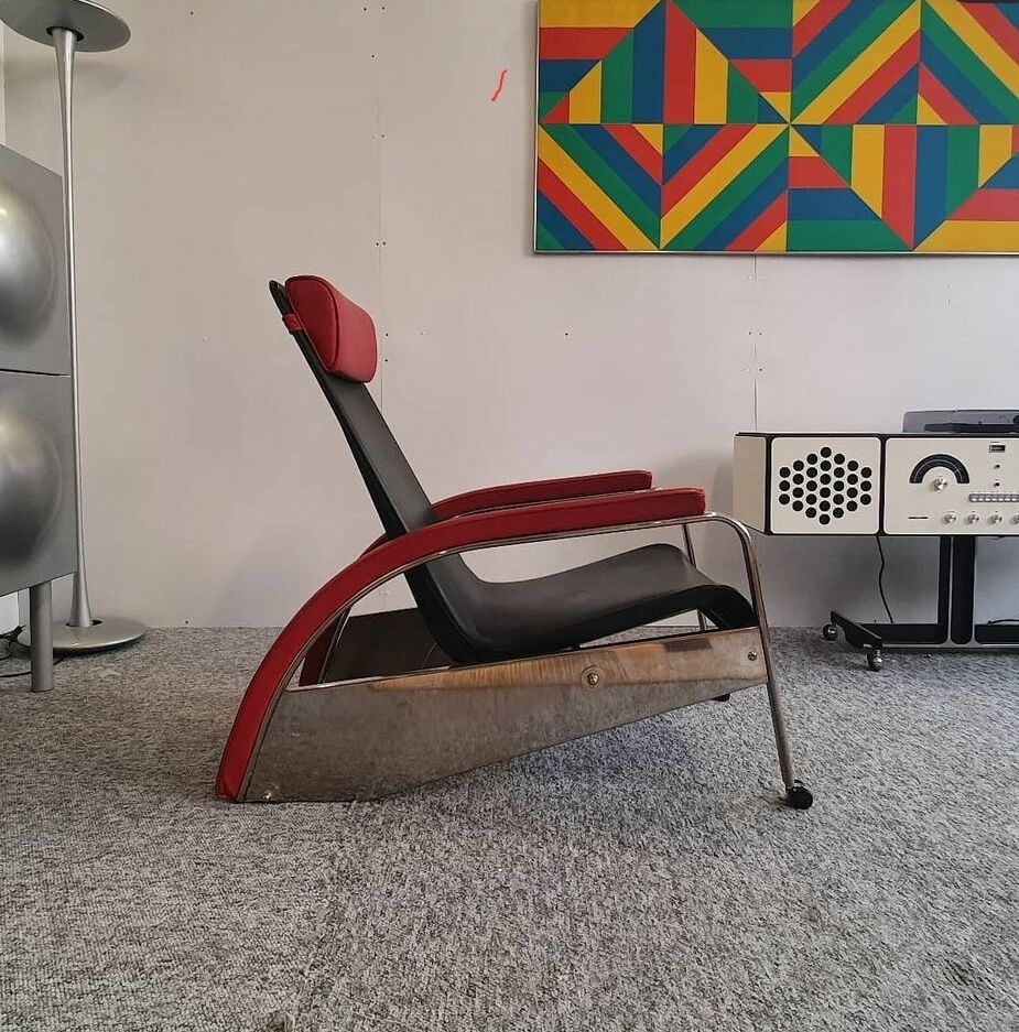 Armchair "Grand Repos" by Jean Prouve for Tecta