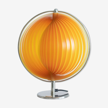 Moon lamp from Kare vintage rare orange and chrome color