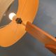 K-lighting vintage 1970s Scandinavian teak floor lamp
