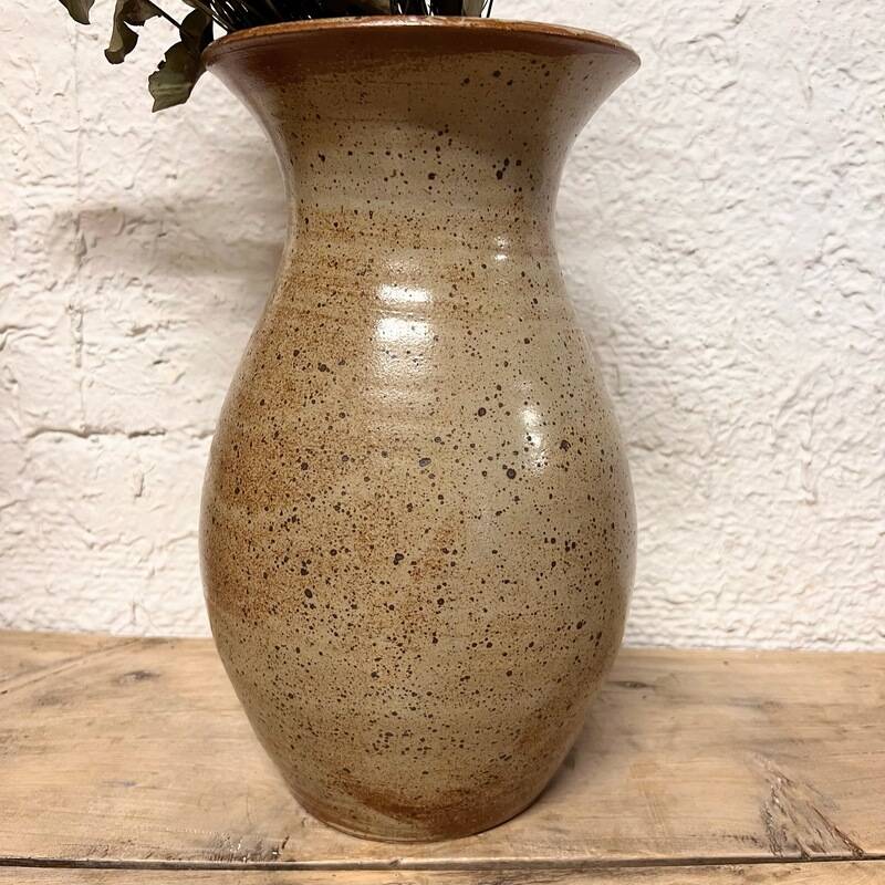 Large stoneware vase