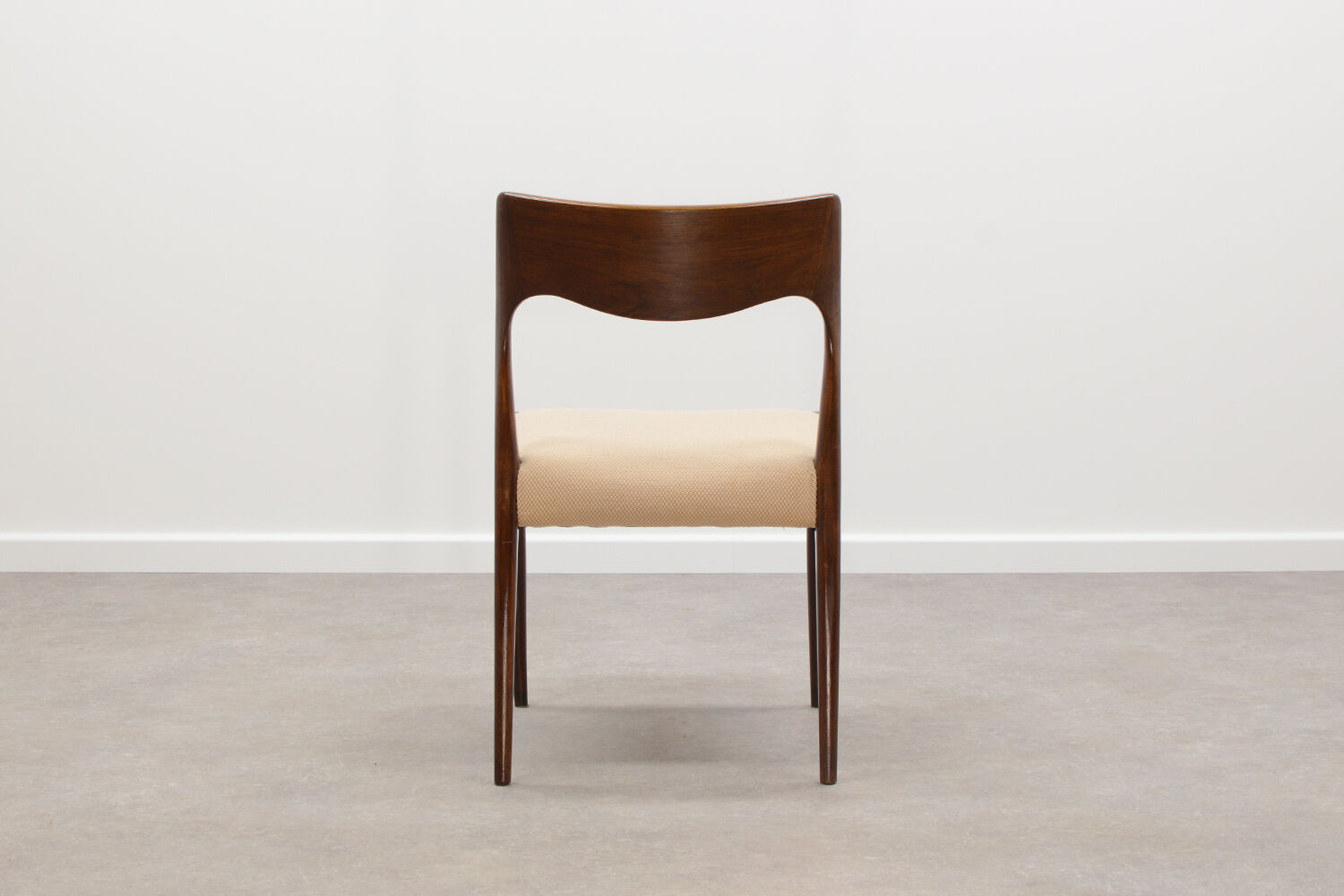 Set of 4 rosewood Fristho Franeker dining chairs