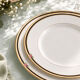 Wedgwood Clio – Set of 2 fine Bone China plates – Ang