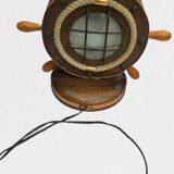 Vintage Boat Rudder Bar Lamp