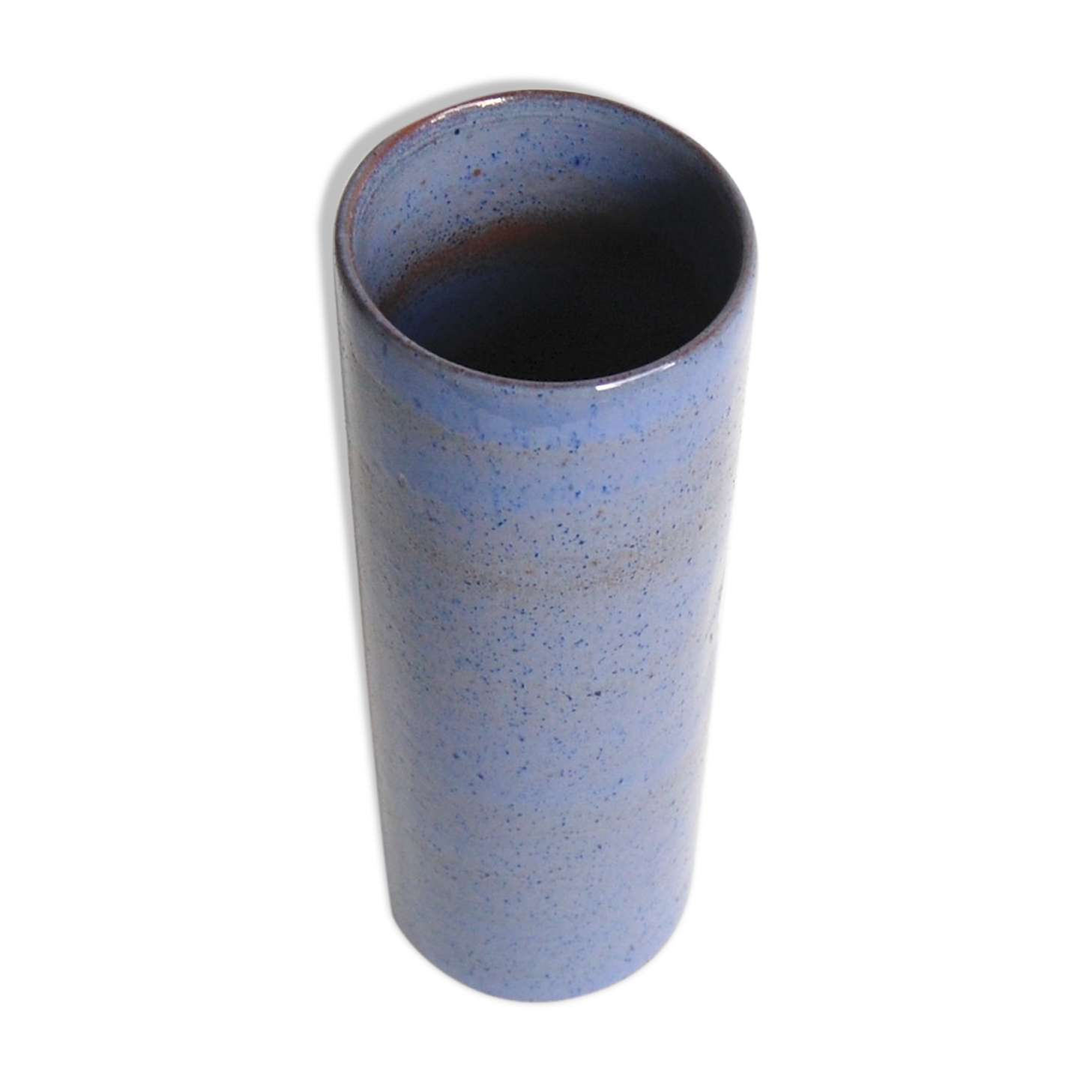 Vase blue roller Antonio Lampecco