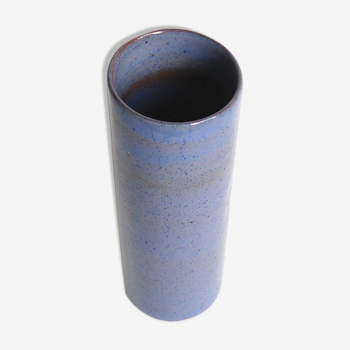 Vase rouleau bleu Antonio Lampecco