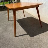 Vintage table with compass legs
