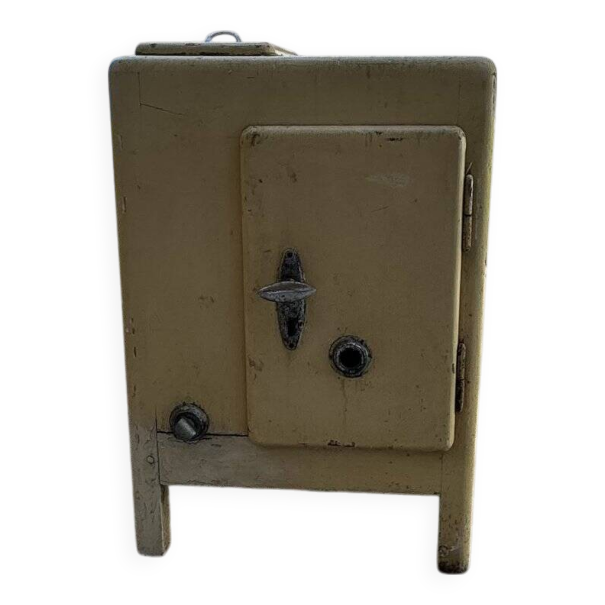 Painted ice cabinet by Fülek