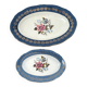 Oval plates L’Amandinoise